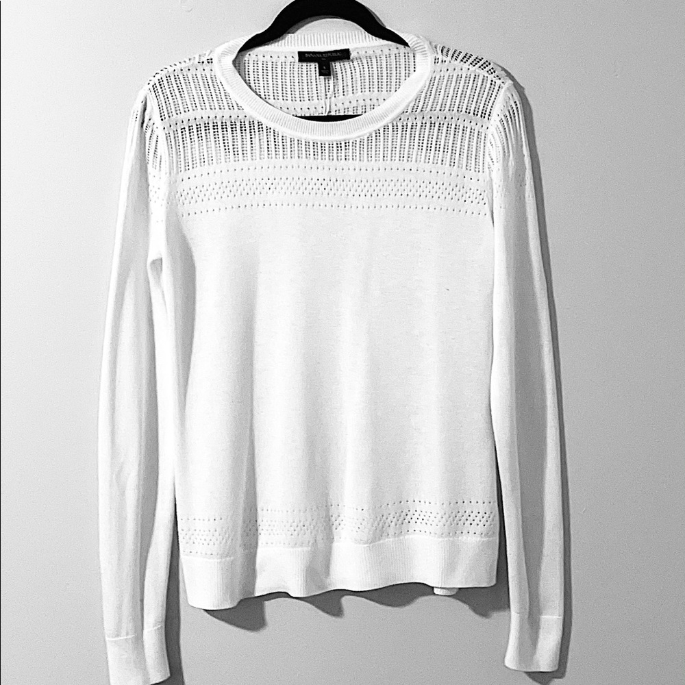 ✨HOST PICK✨ Banana Republic White Sweater